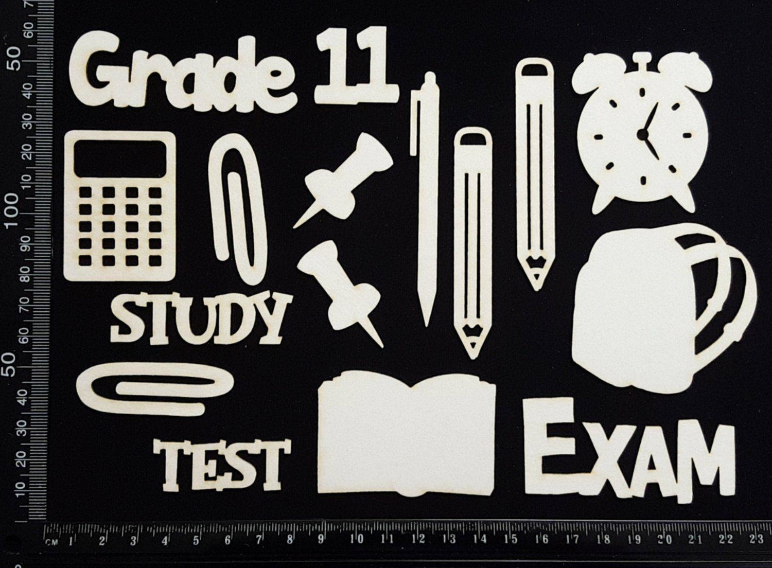 School Elements - Grade 11 - White Chipboard
