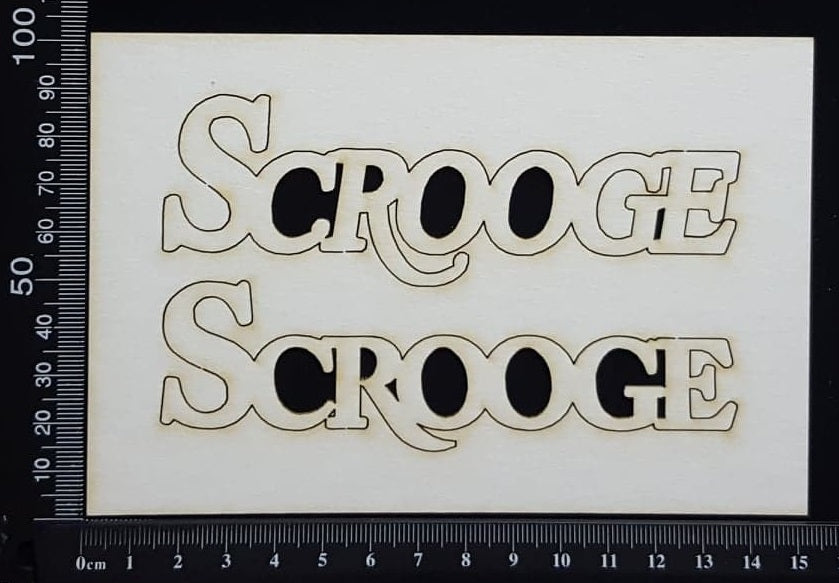 Scrooge Set - White Chipboard
