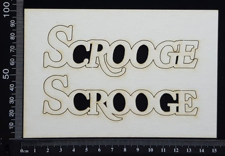 Scrooge Set - White Chipboard
