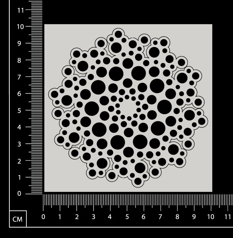 Sea Urchin Mesh - BA - White Chipboard