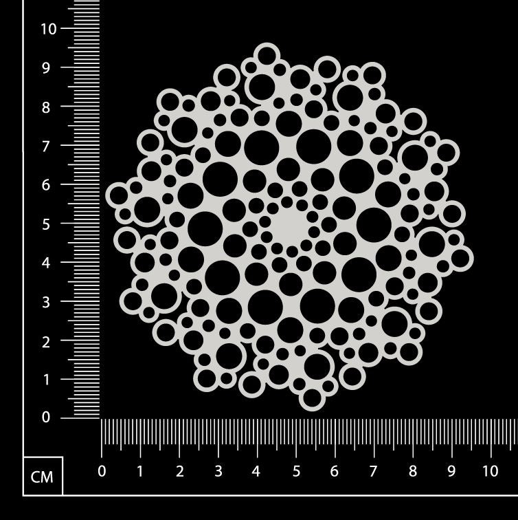 Sea Urchin Mesh - BA - White Chipboard