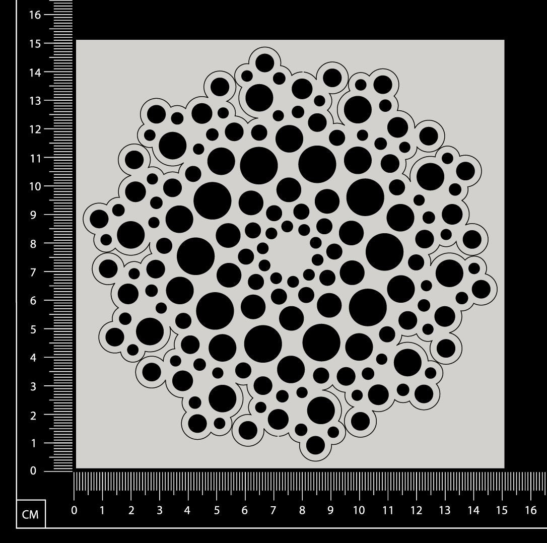 Sea Urchin Mesh - BB - White Chipboard