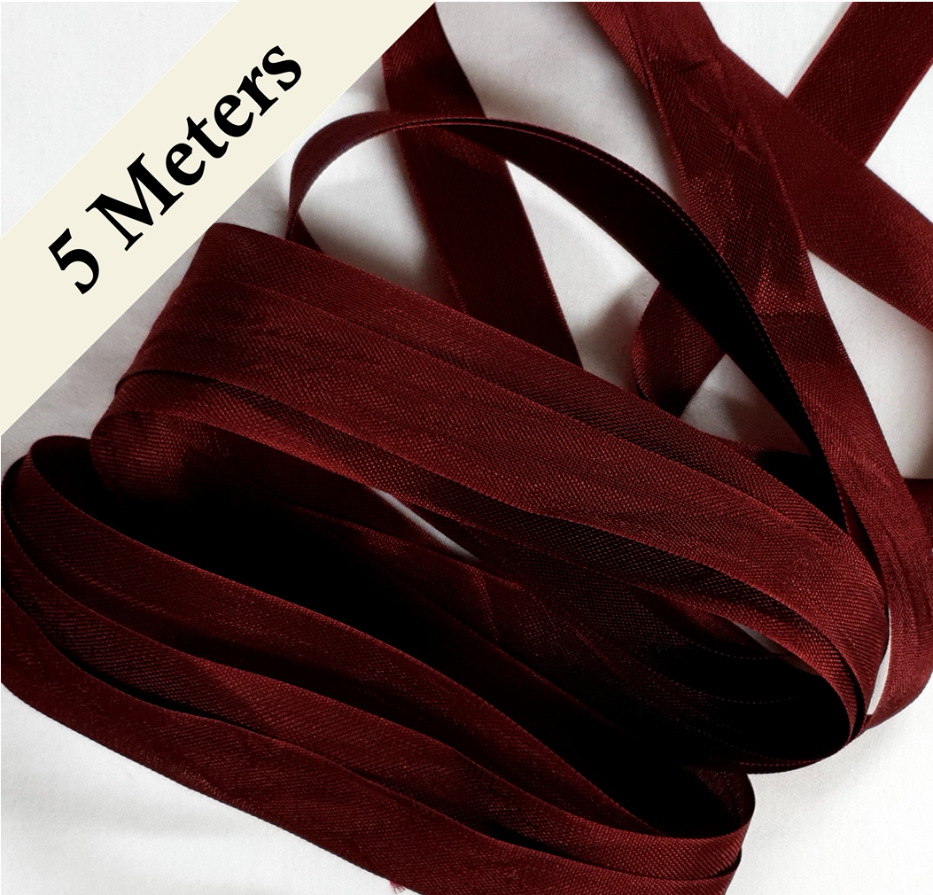 Seam Binding - AP - Tropic Grape Wine - 5 meters