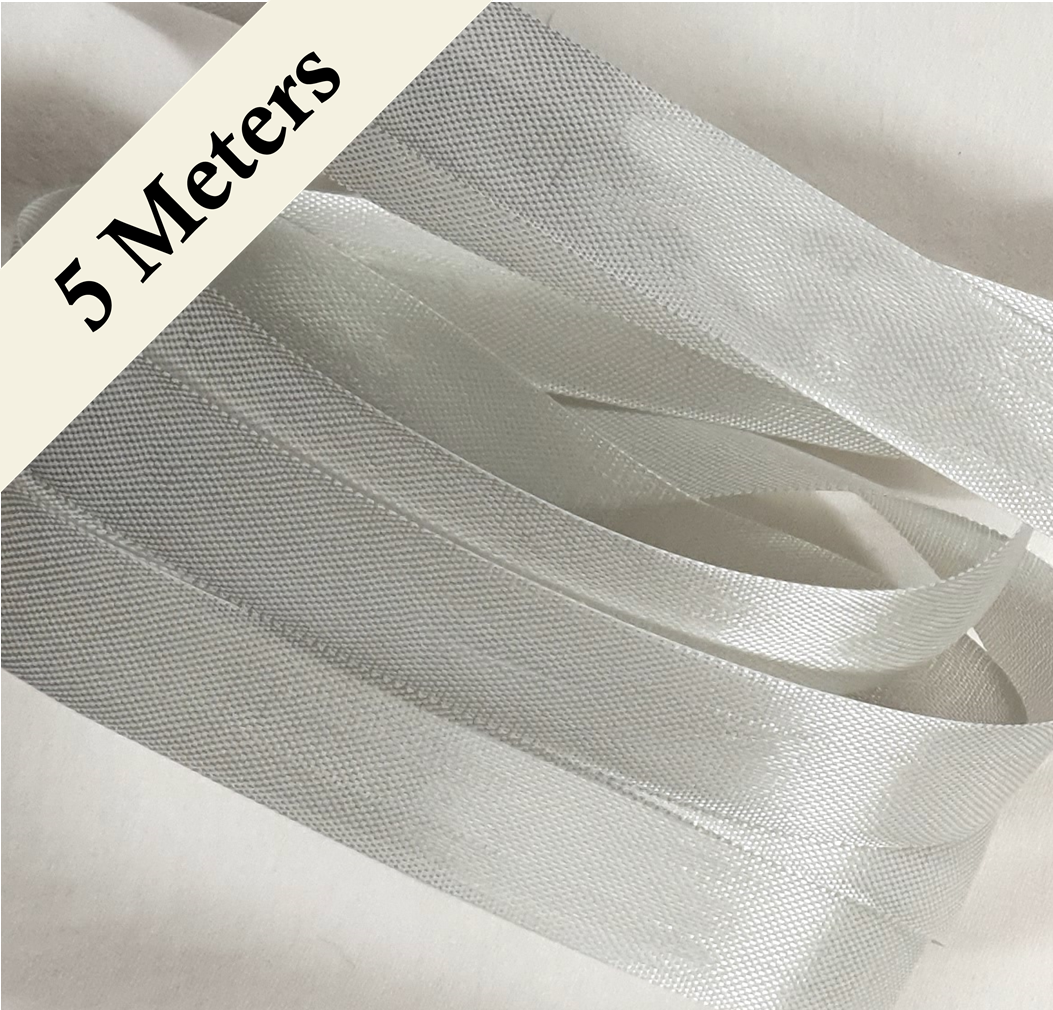 Seam Binding - AR - Silver - 5 meters