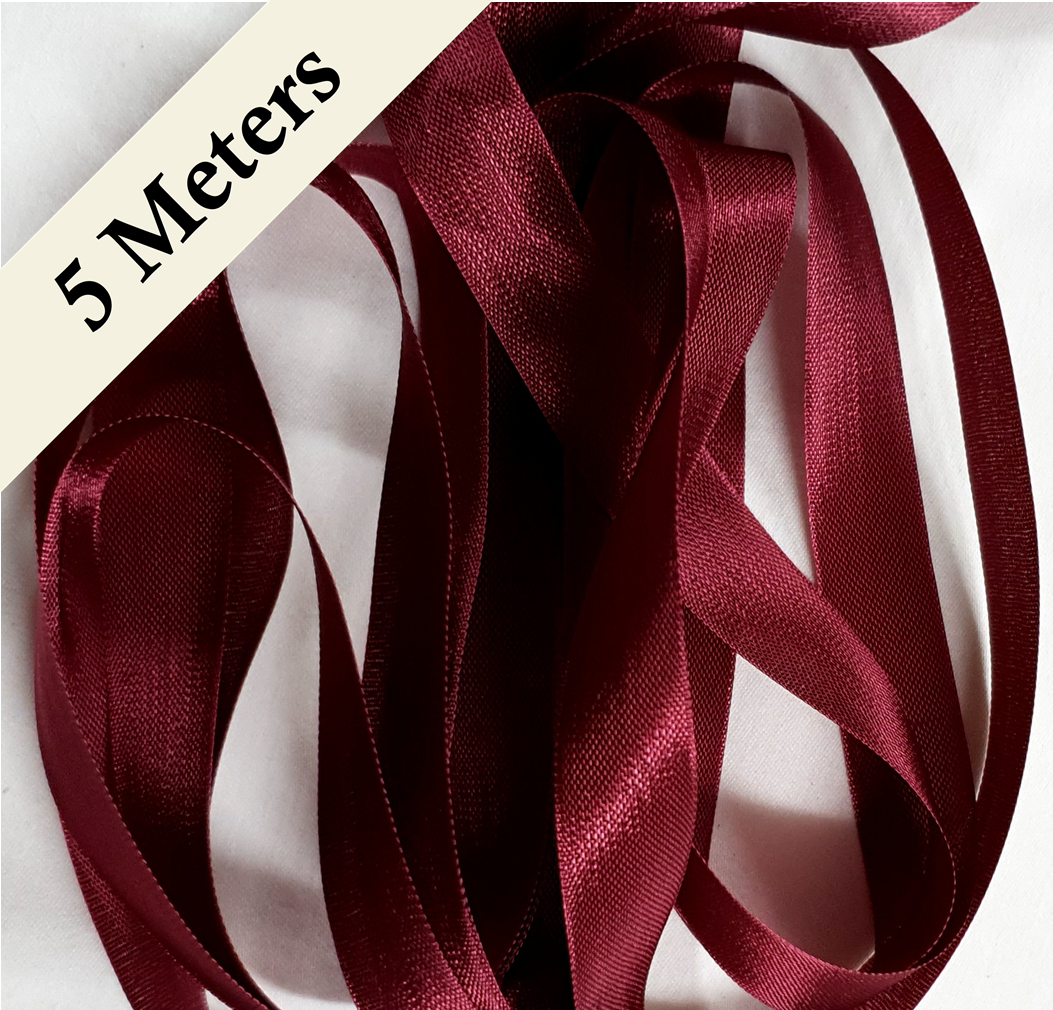 Seam Binding - BJ - Wine - 5 meters