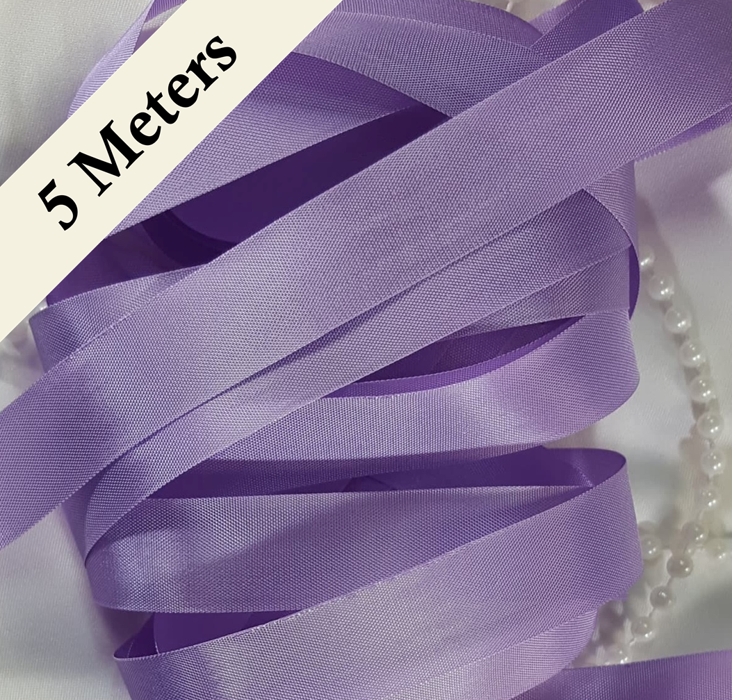 Seam Binding - WV - Sky Mauve - 5 meters