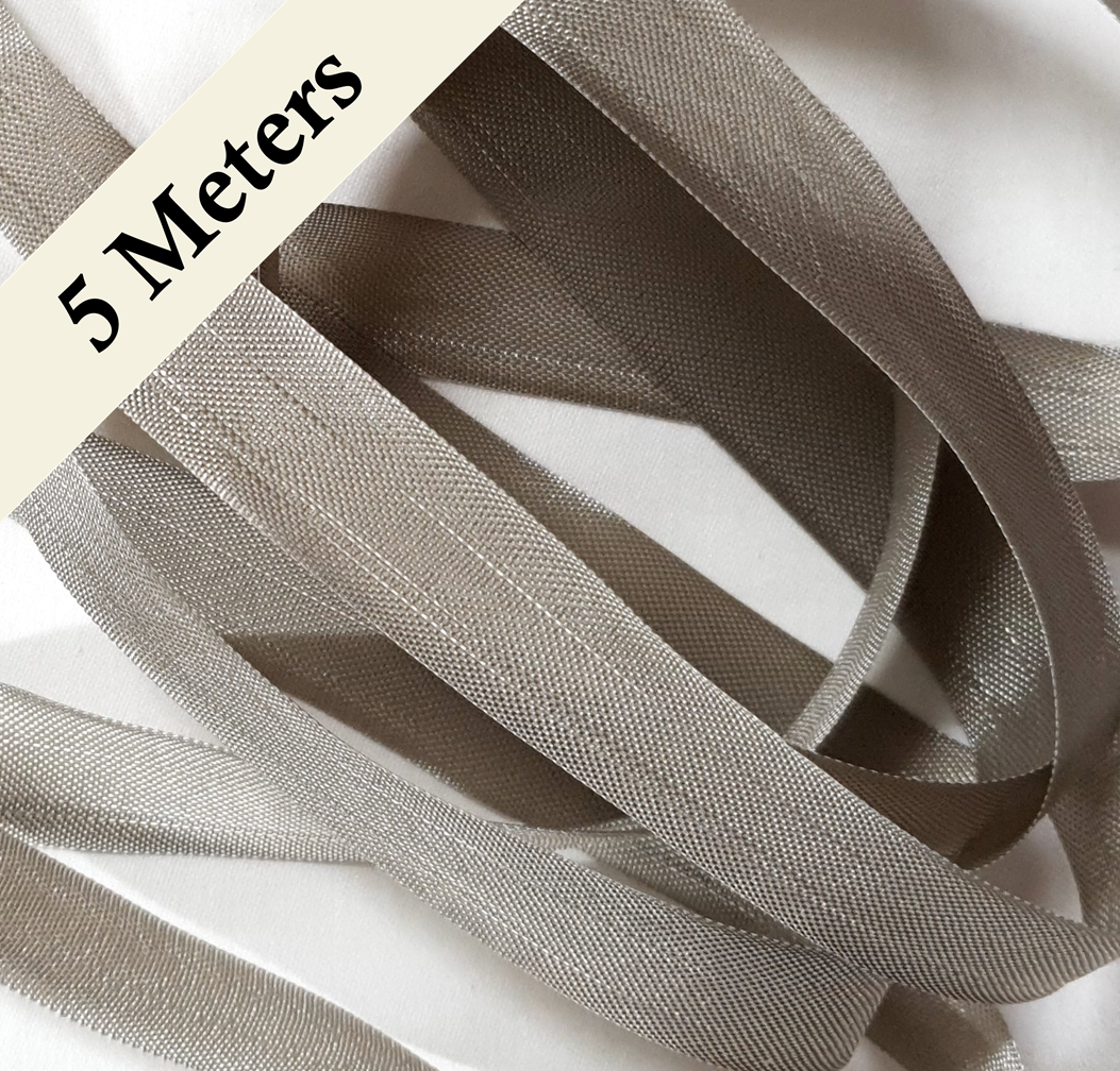 Seam Binding - YT - Taupe Tan - 5 meters