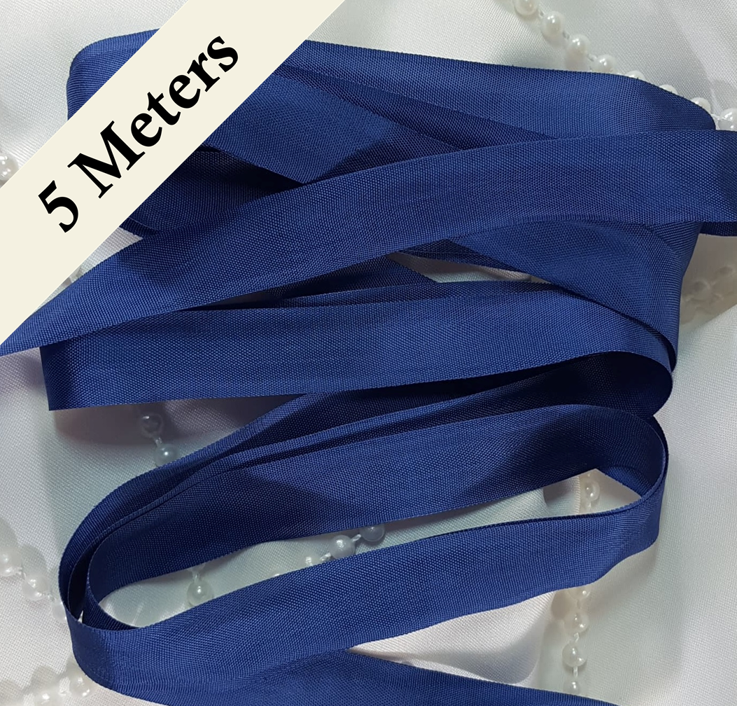 Seam Binding - ST - Light Navy - 5 meters