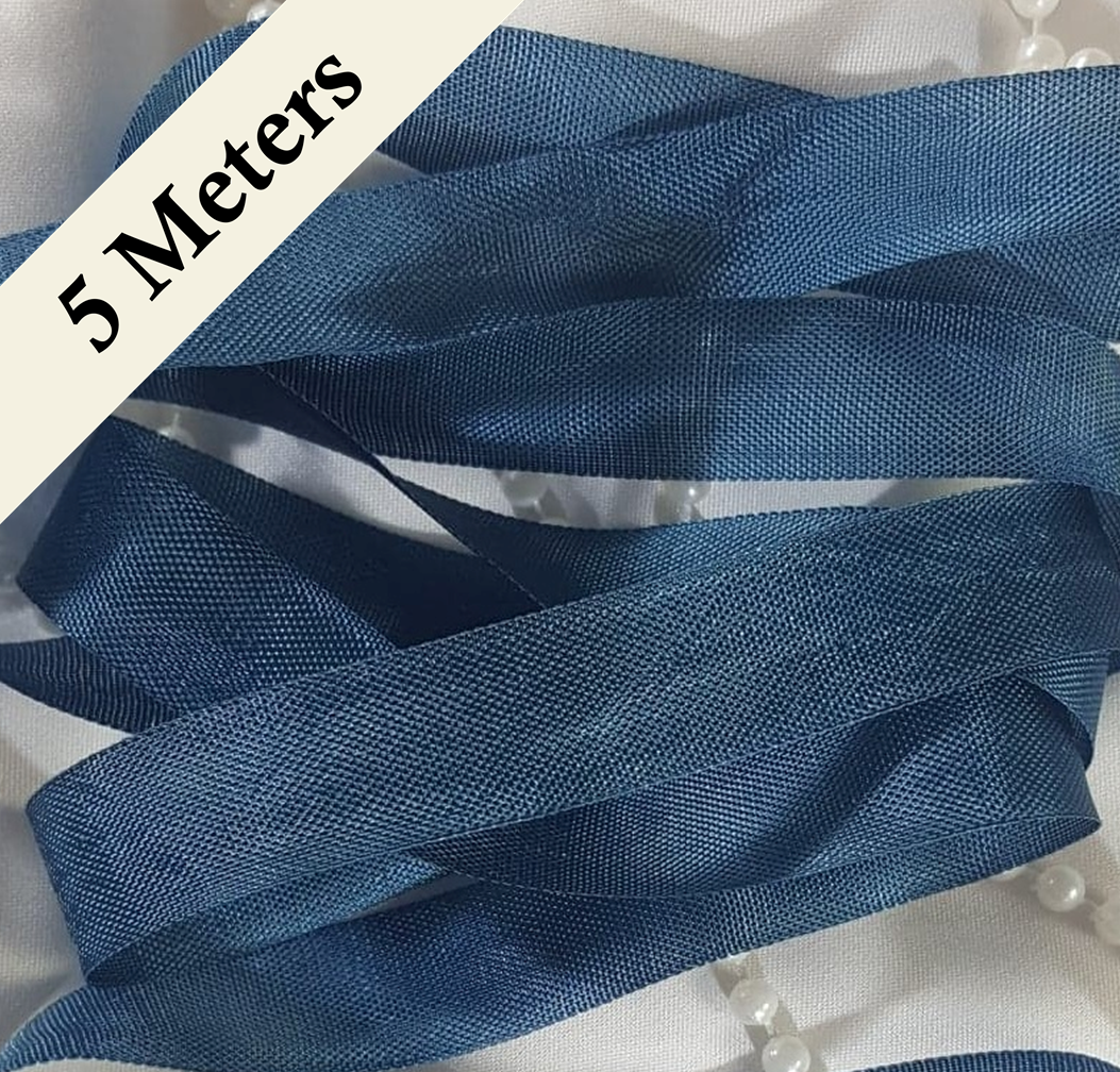 Seam Binding - TY - Tunis Blue - 5 meters