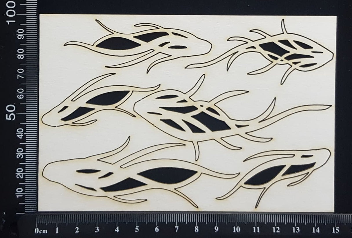 Seaweed Set - White Chipboard