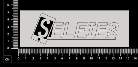 Selfies - White Chipboard