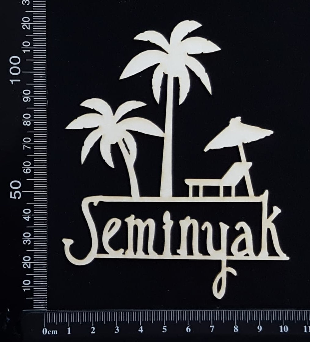 Seminyak - White Chipboard