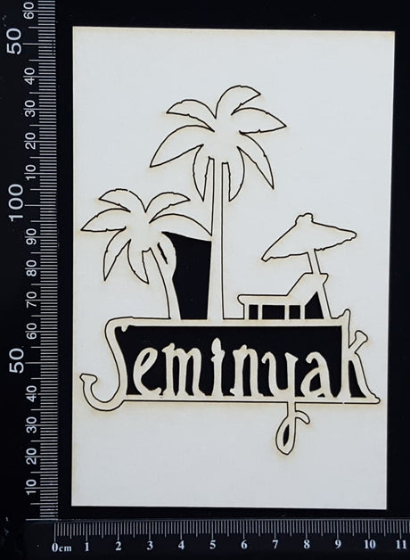 Seminyak - White Chipboard