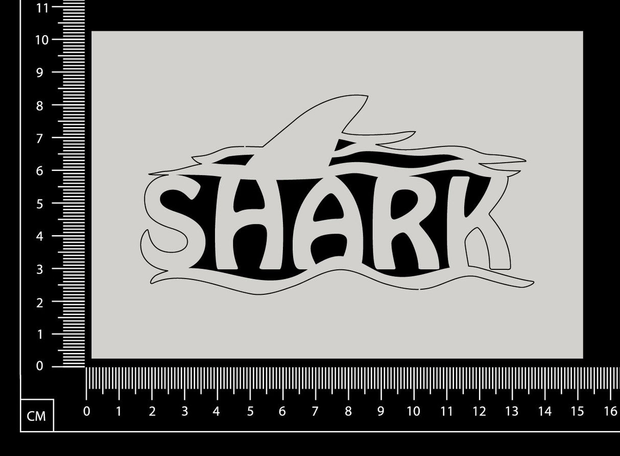 Shark - White Chipboard