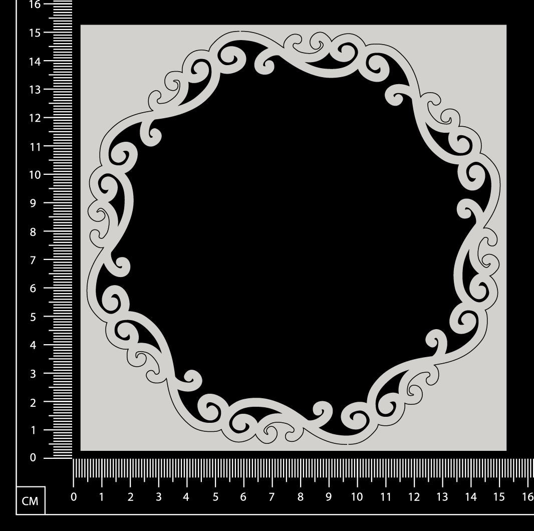 Sienna Frame - B - White Chipboard