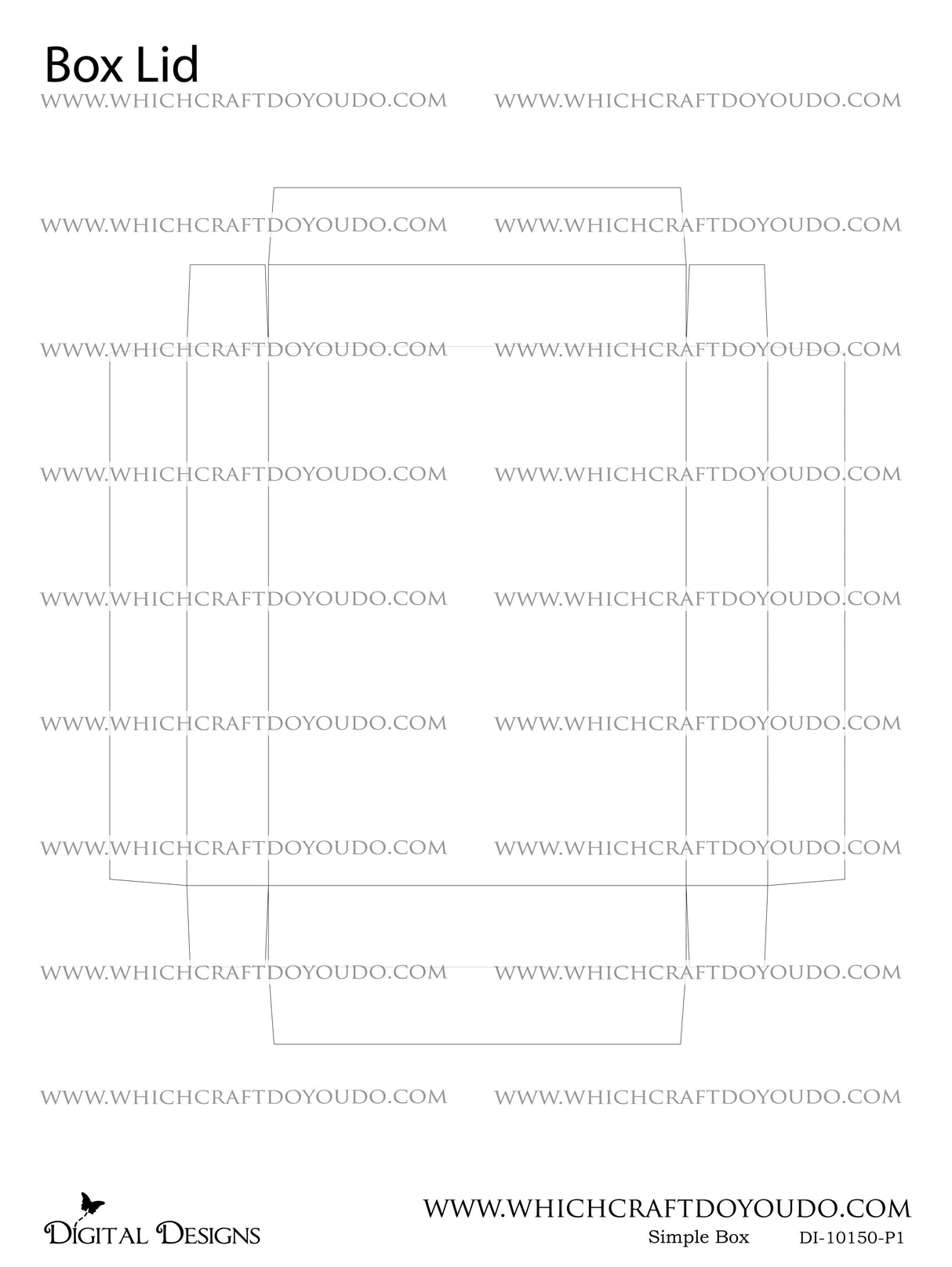 FREEBIE - Simple Box - DI-10150 - Digital Download