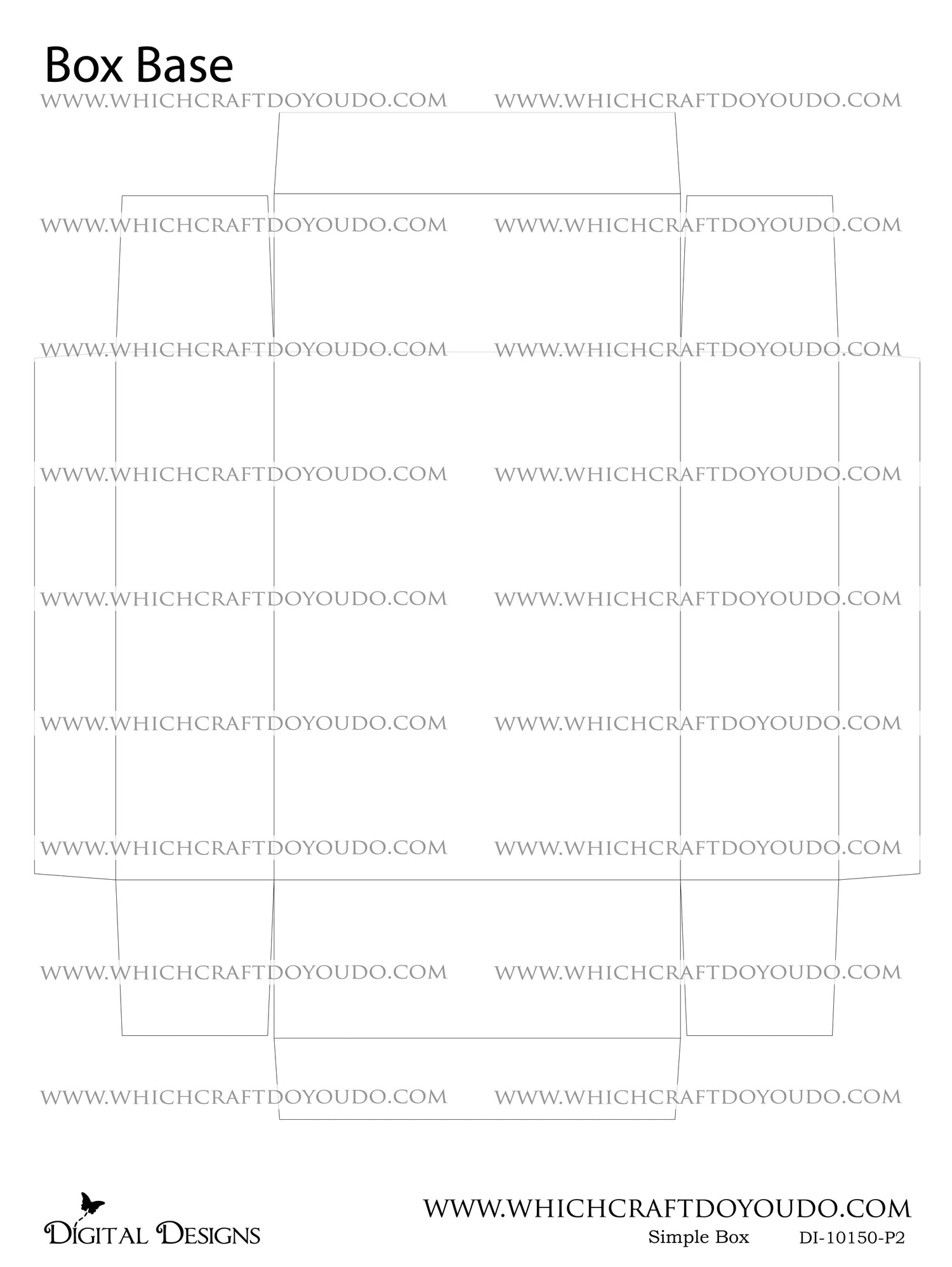 FREEBIE - Simple Box - DI-10150 - Digital Download