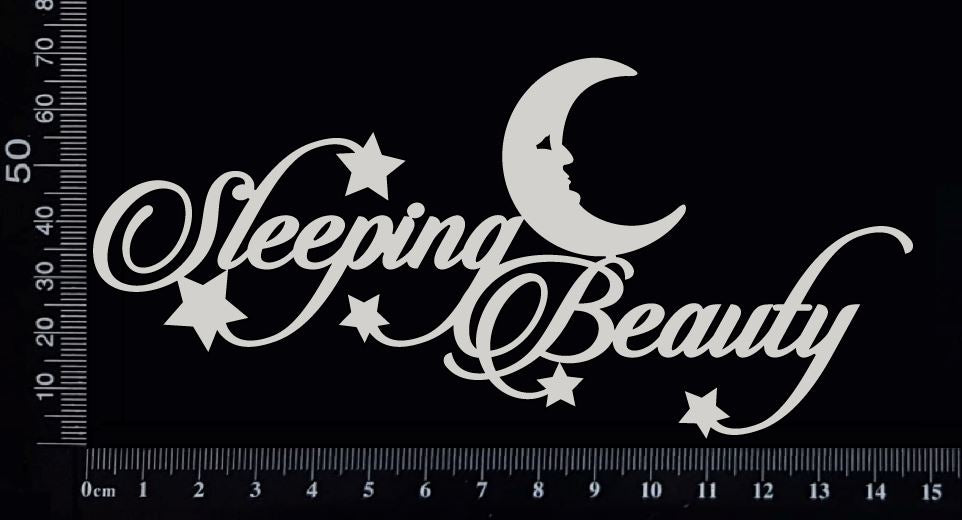 Sleeping Beauty - White Chipboard