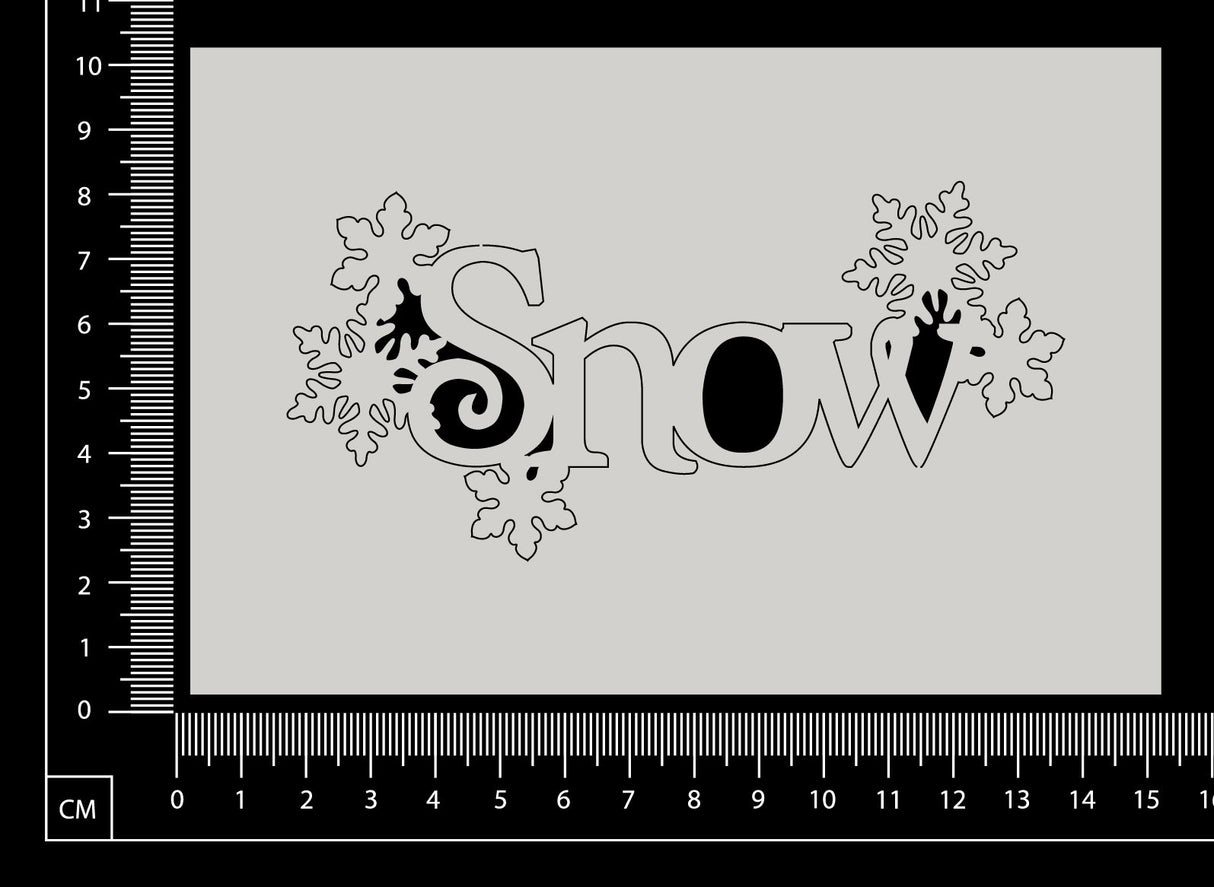 Snow - White Chipboard