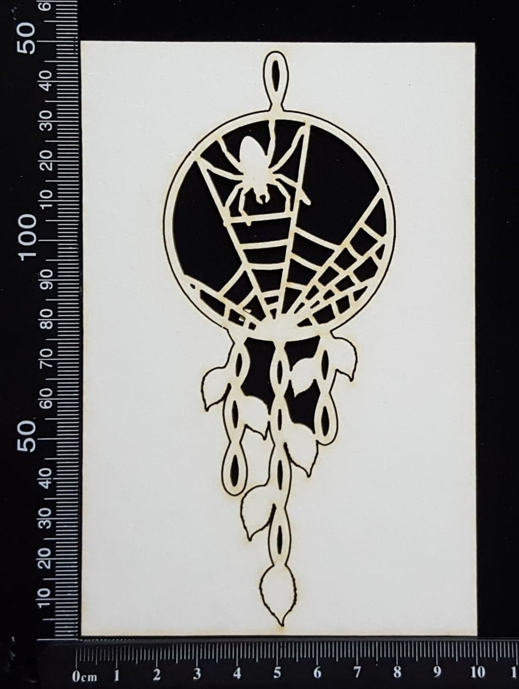 Dreamcatcher - Spider and Web - White Chipboard
