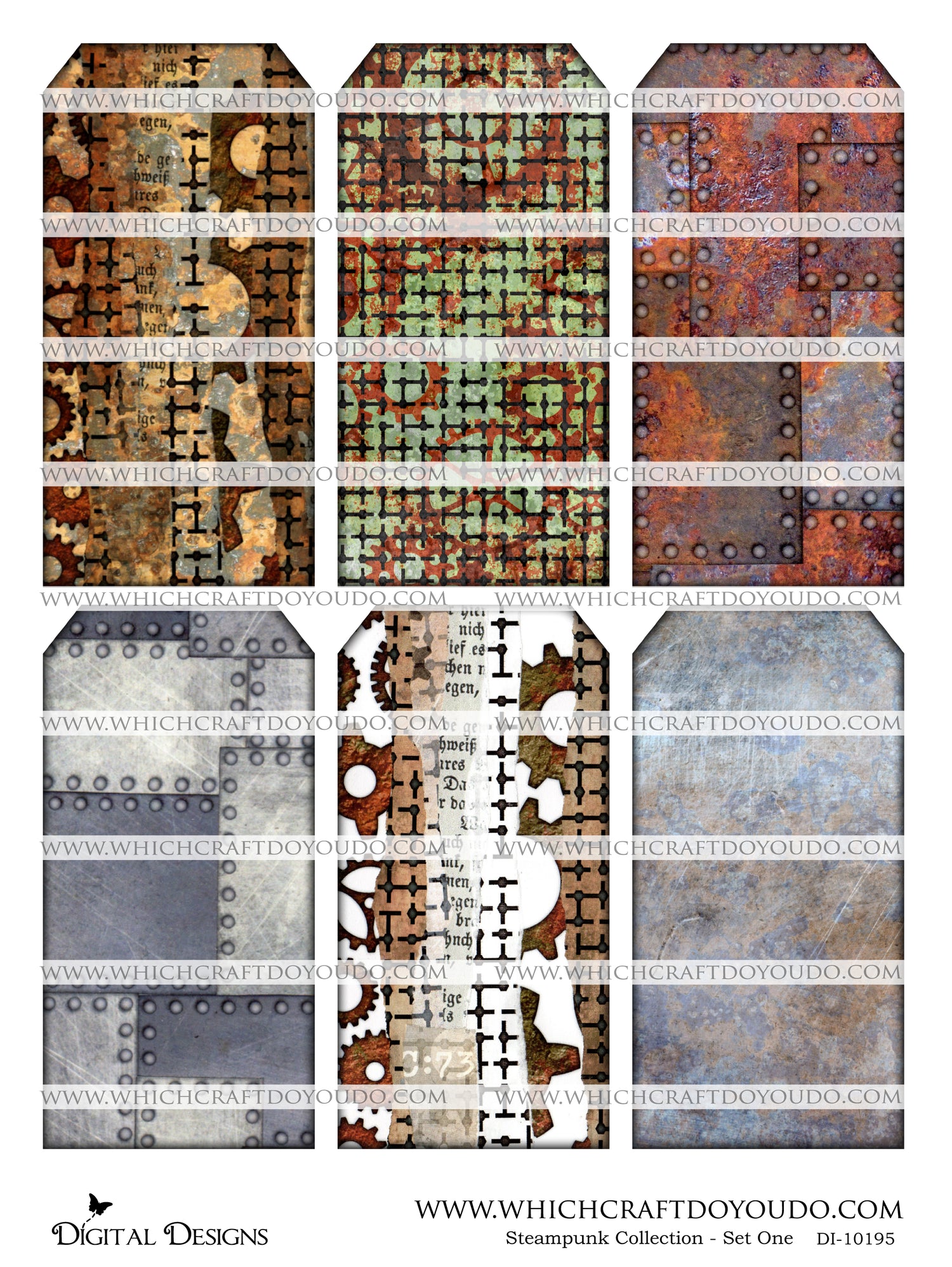 Steampunk Collection - Set One - DI-10195 - Digital Download