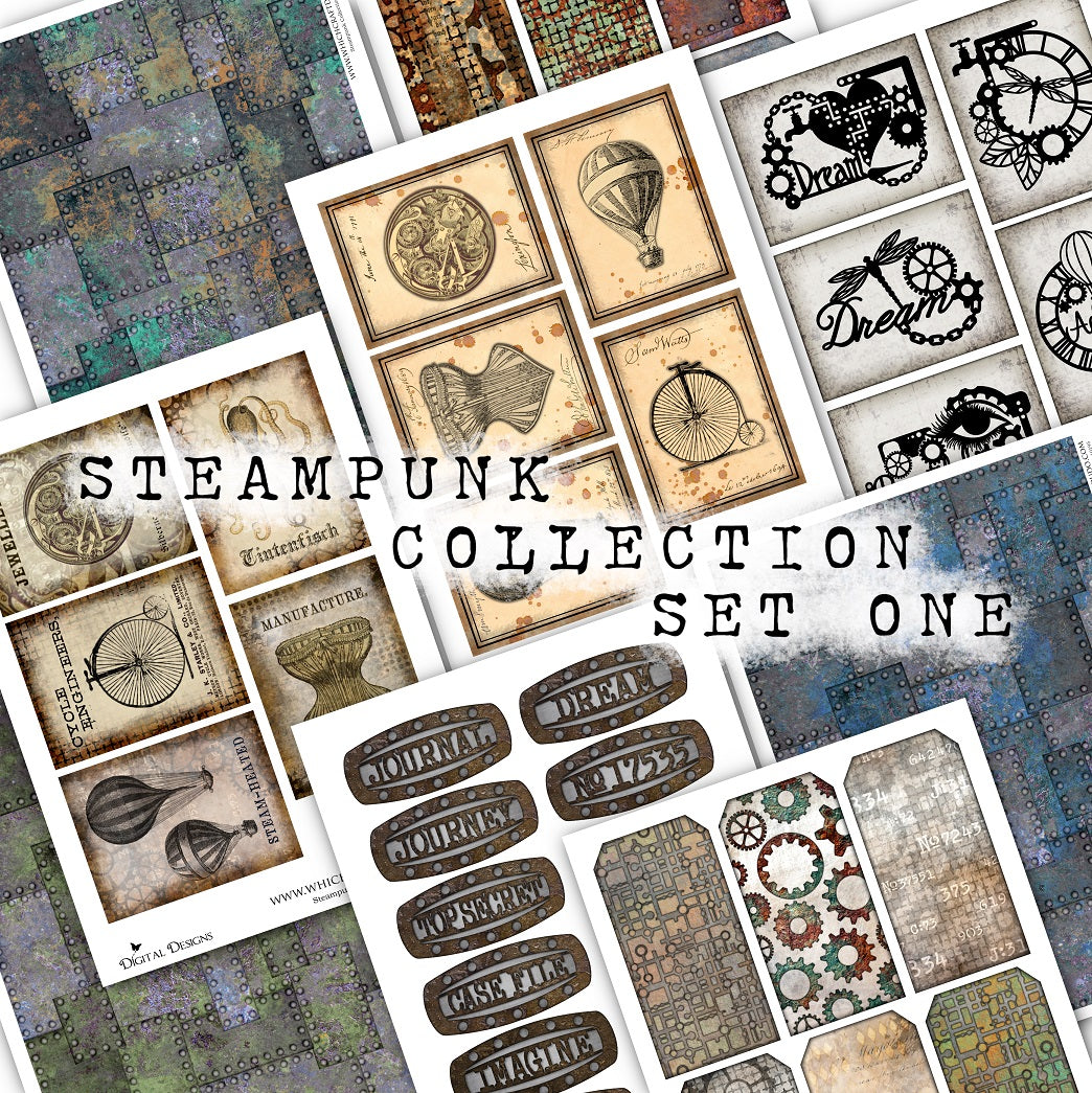 Steampunk Collection - Set One - DI-10195 - Digital Download