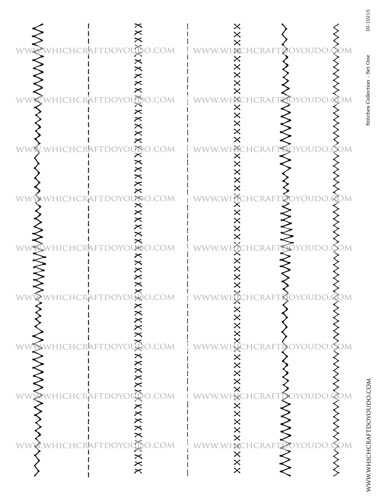 Stitching Collection - Set One - DI-10215 - Digital Download