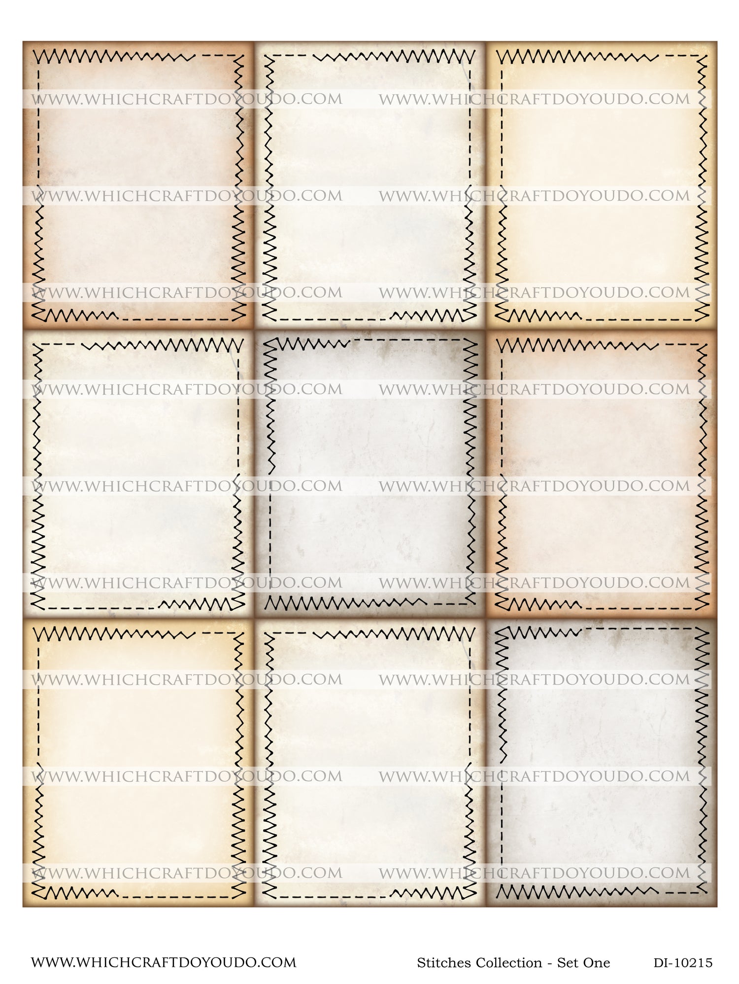 Stitching Collection - Set One - DI-10215 - Digital Download