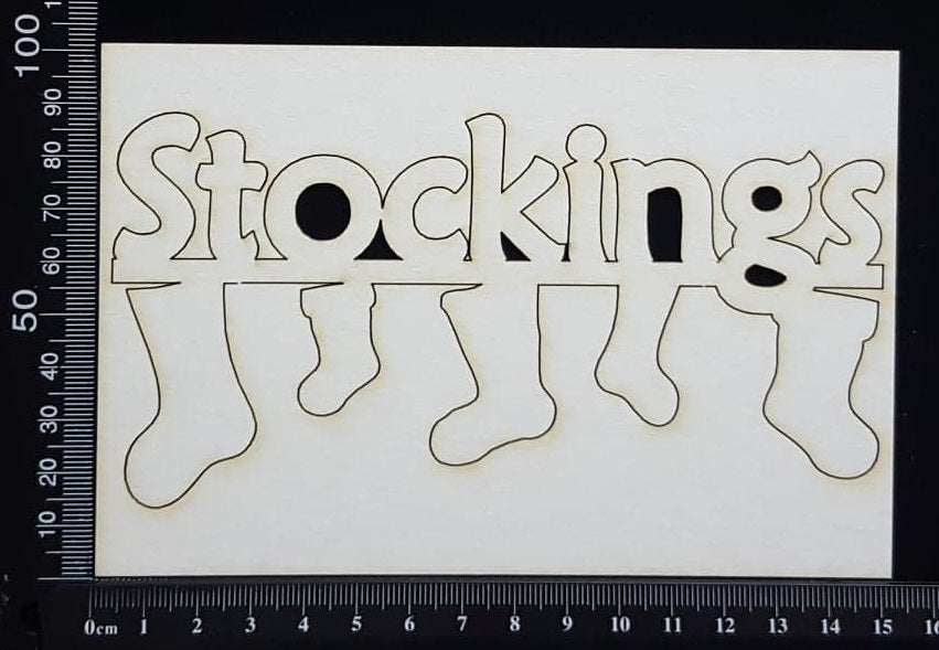 Stockings - White Chipboard