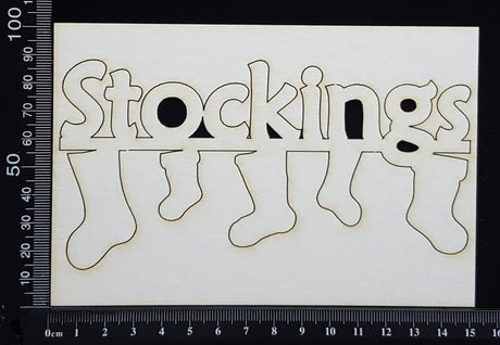 Stockings - White Chipboard