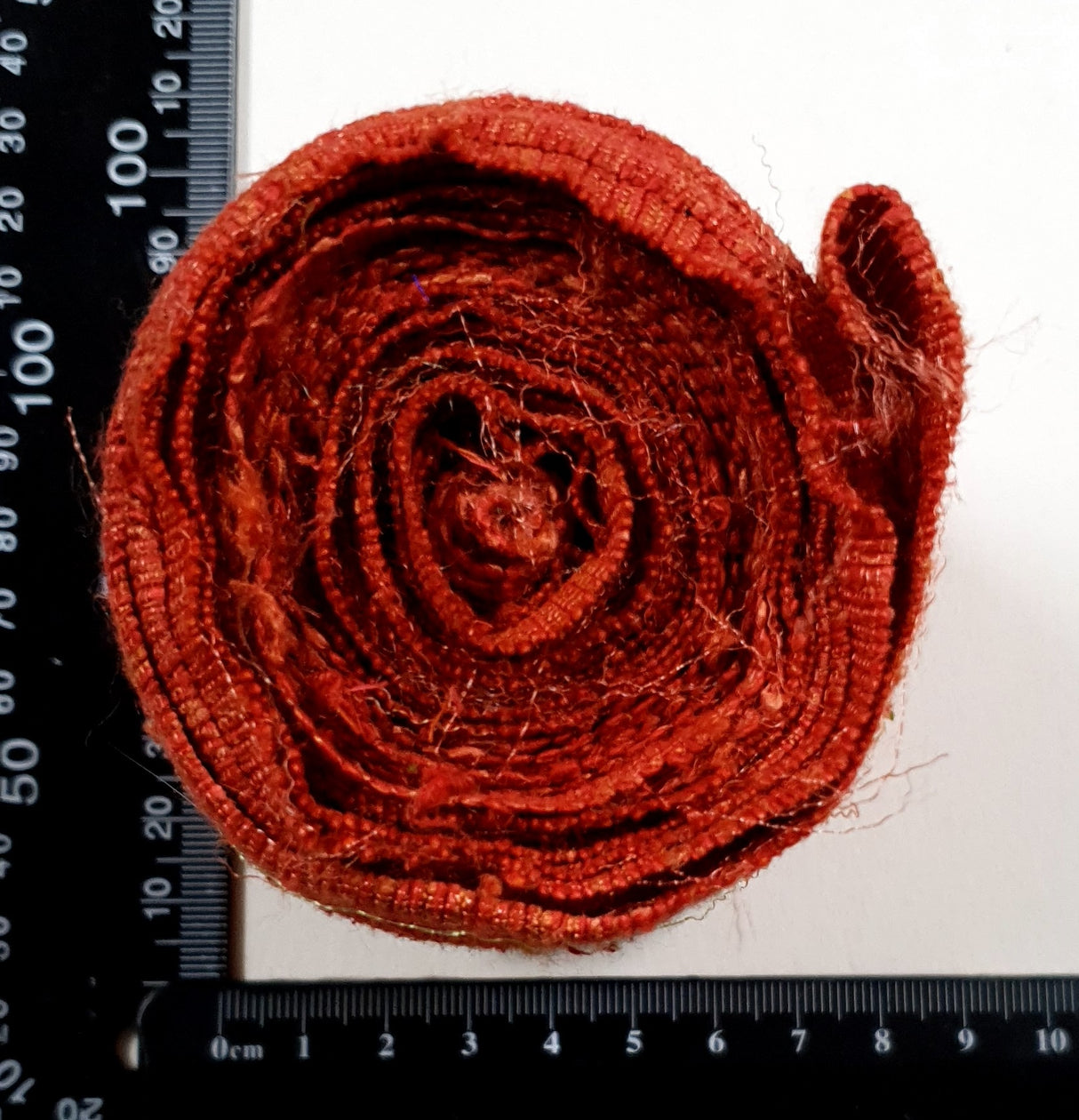 Silk Noil Fabric Roll - Sunset