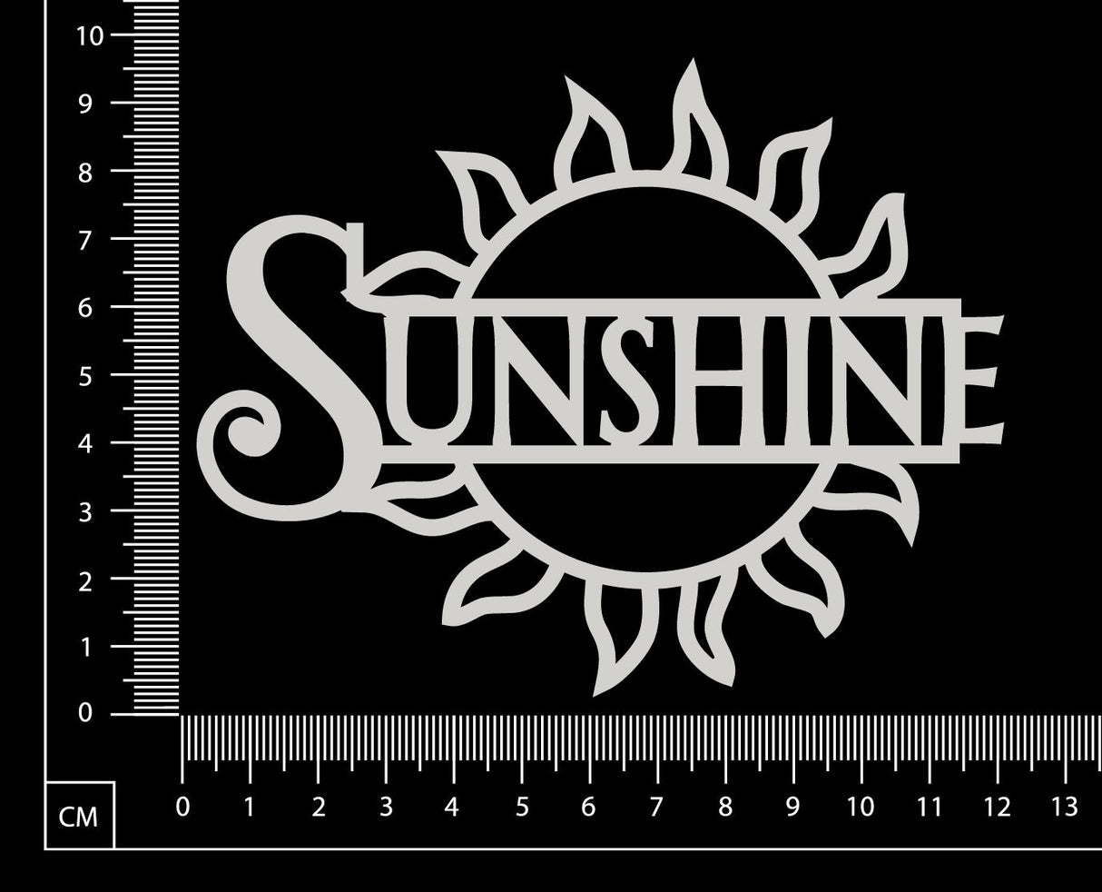 Sunshine - White Chipboard