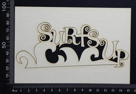 Surfs Up - White Chipboard