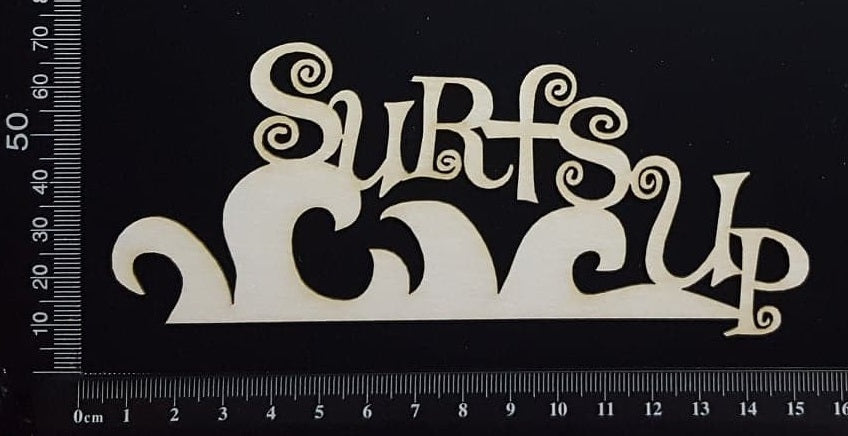 Surfs Up - White Chipboard