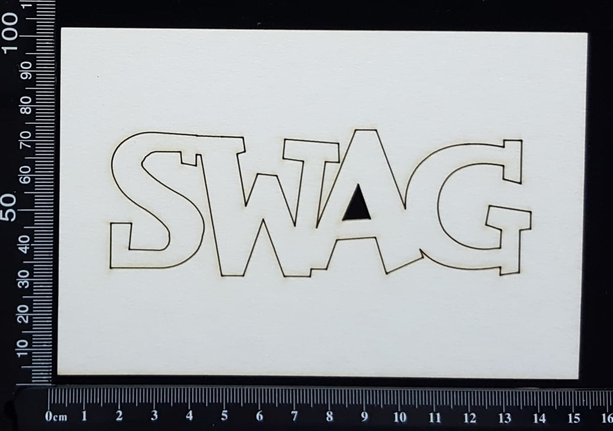 Swag - White Chipboard