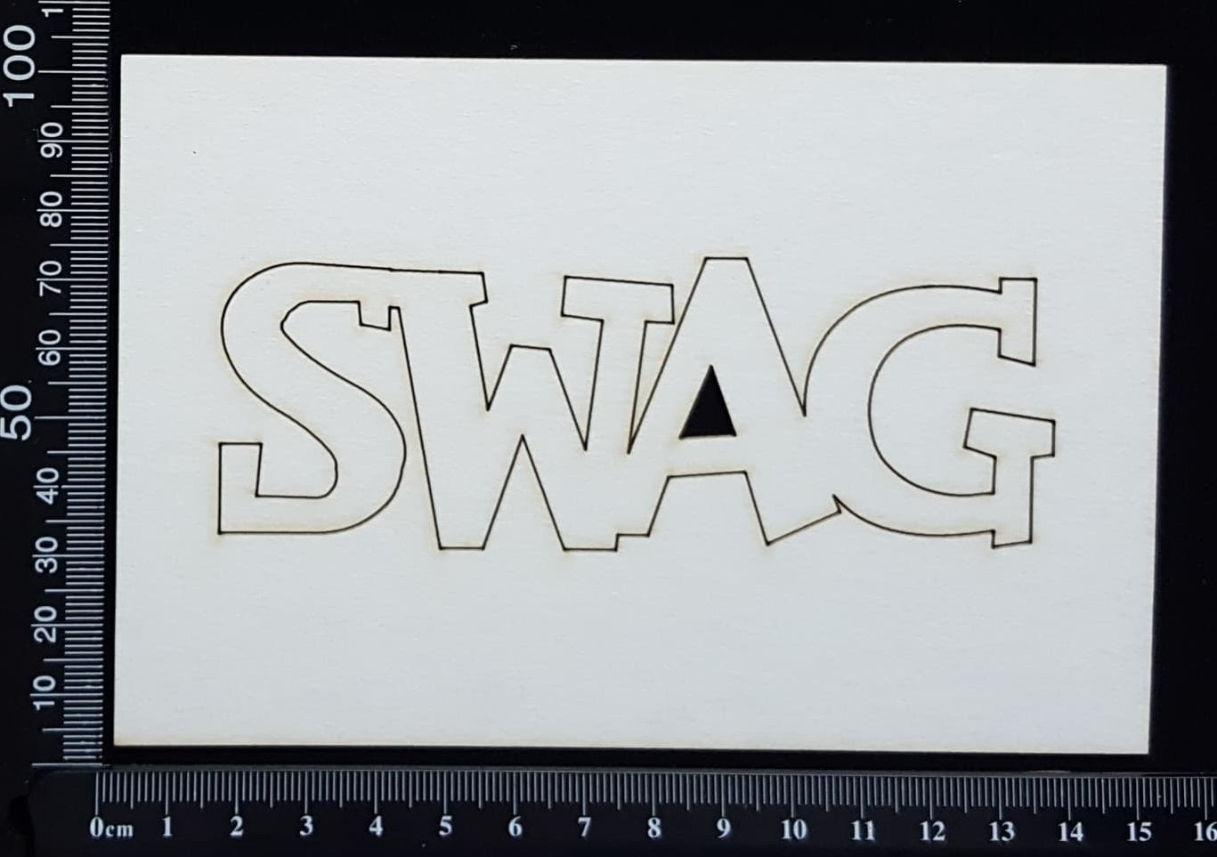 Swag - White Chipboard
