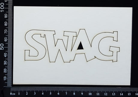 Swag - White Chipboard