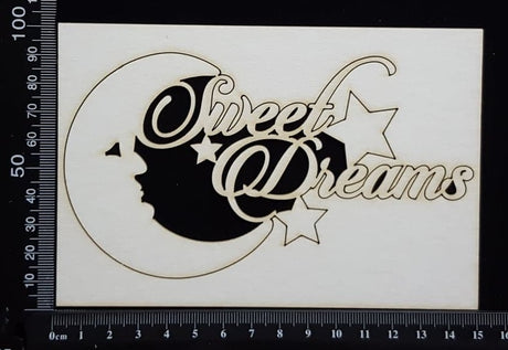 Sweet Dreams - White Chipboard