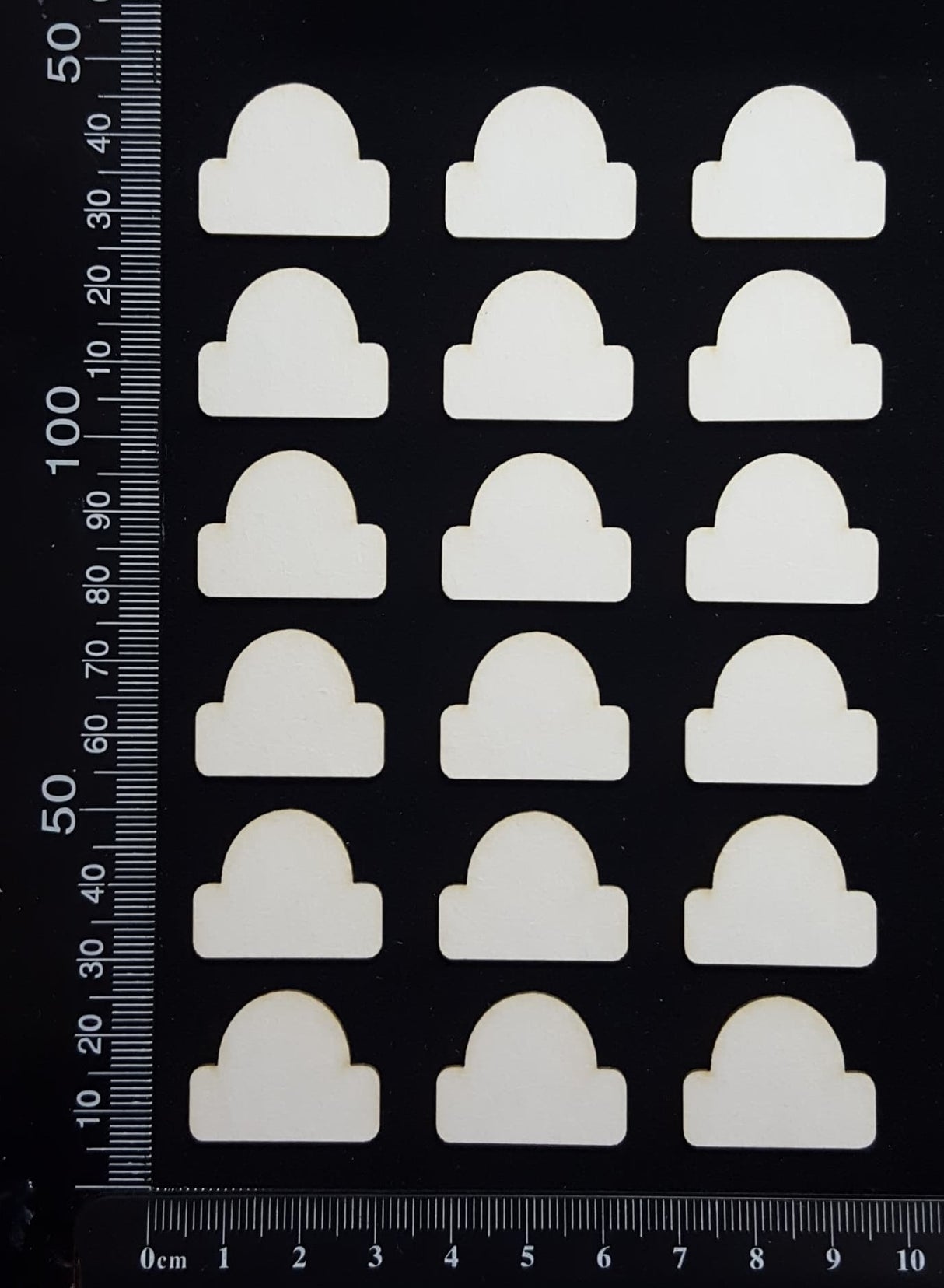 Tabs Set - A - White Chipboard