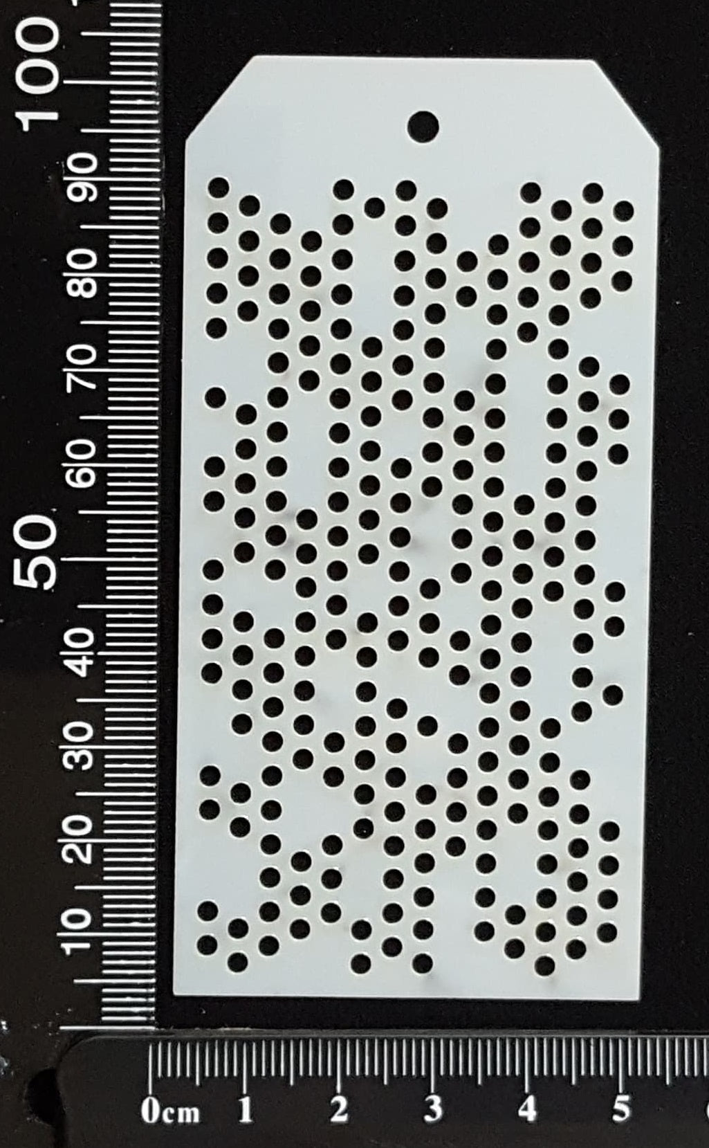 Tag Stencil - Micro Dots - 50mm x 100mm