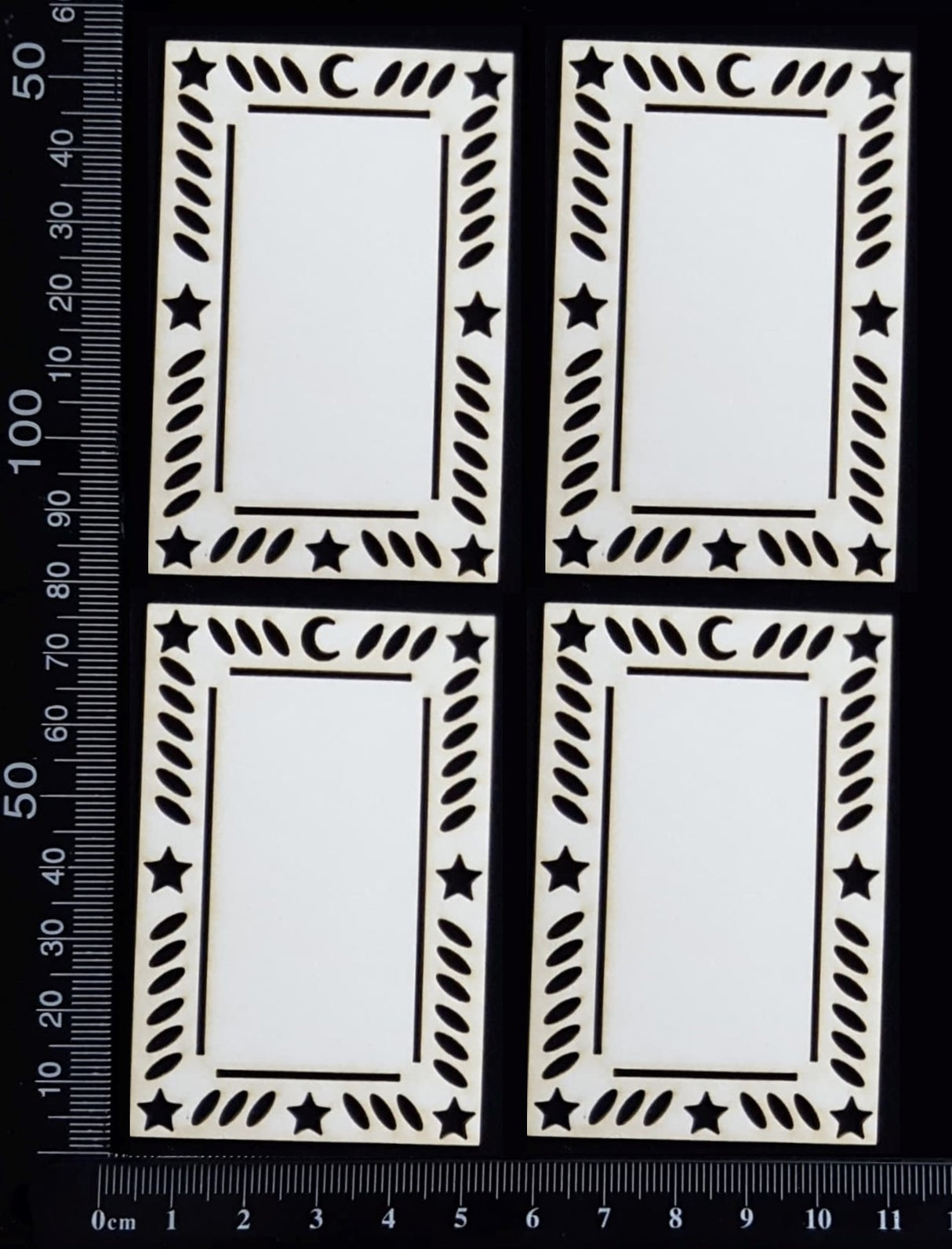 Tarot Card Set - L - Small - White Chipboard