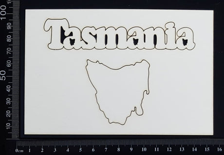 Tasmania - A - White Chipboard