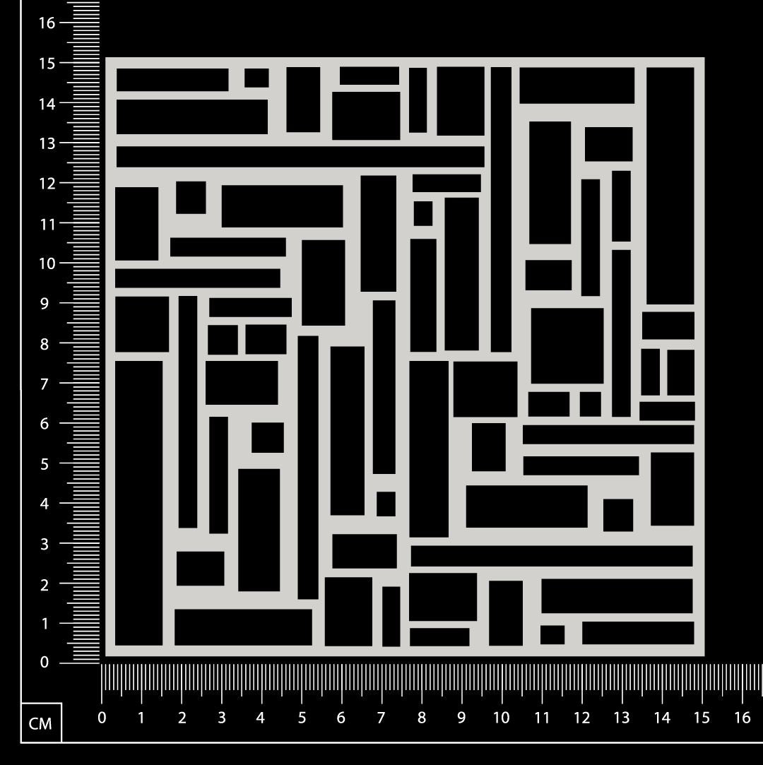 Tessellation Mesh - BA - White Chipboard