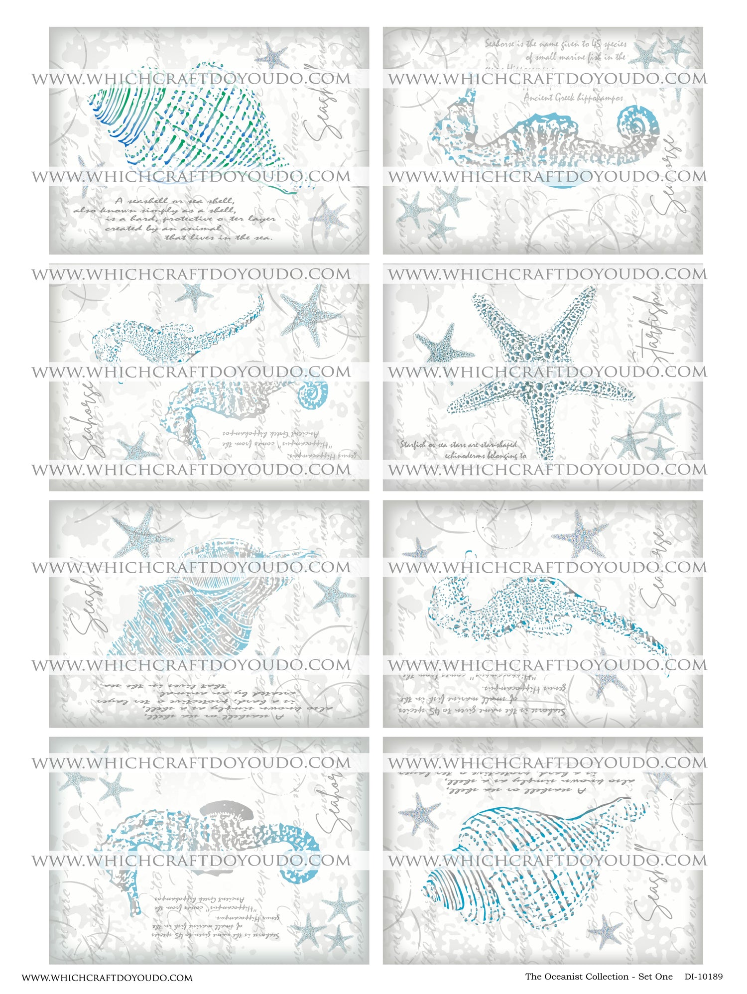 The Oceanist Collection - Set One - DI-10189 - Digital Download