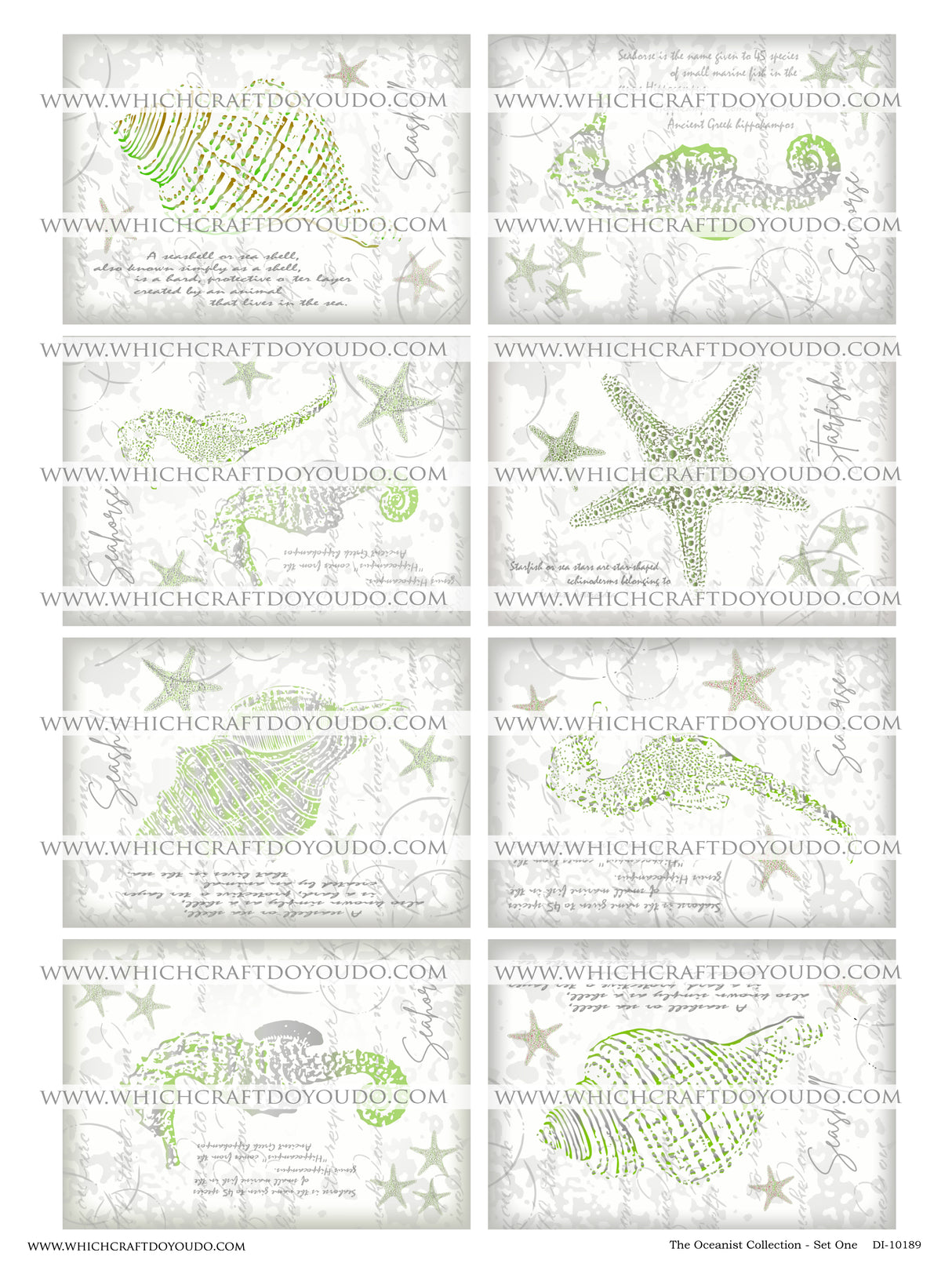 The Oceanist Collection - Set One - DI-10189 - Digital Download
