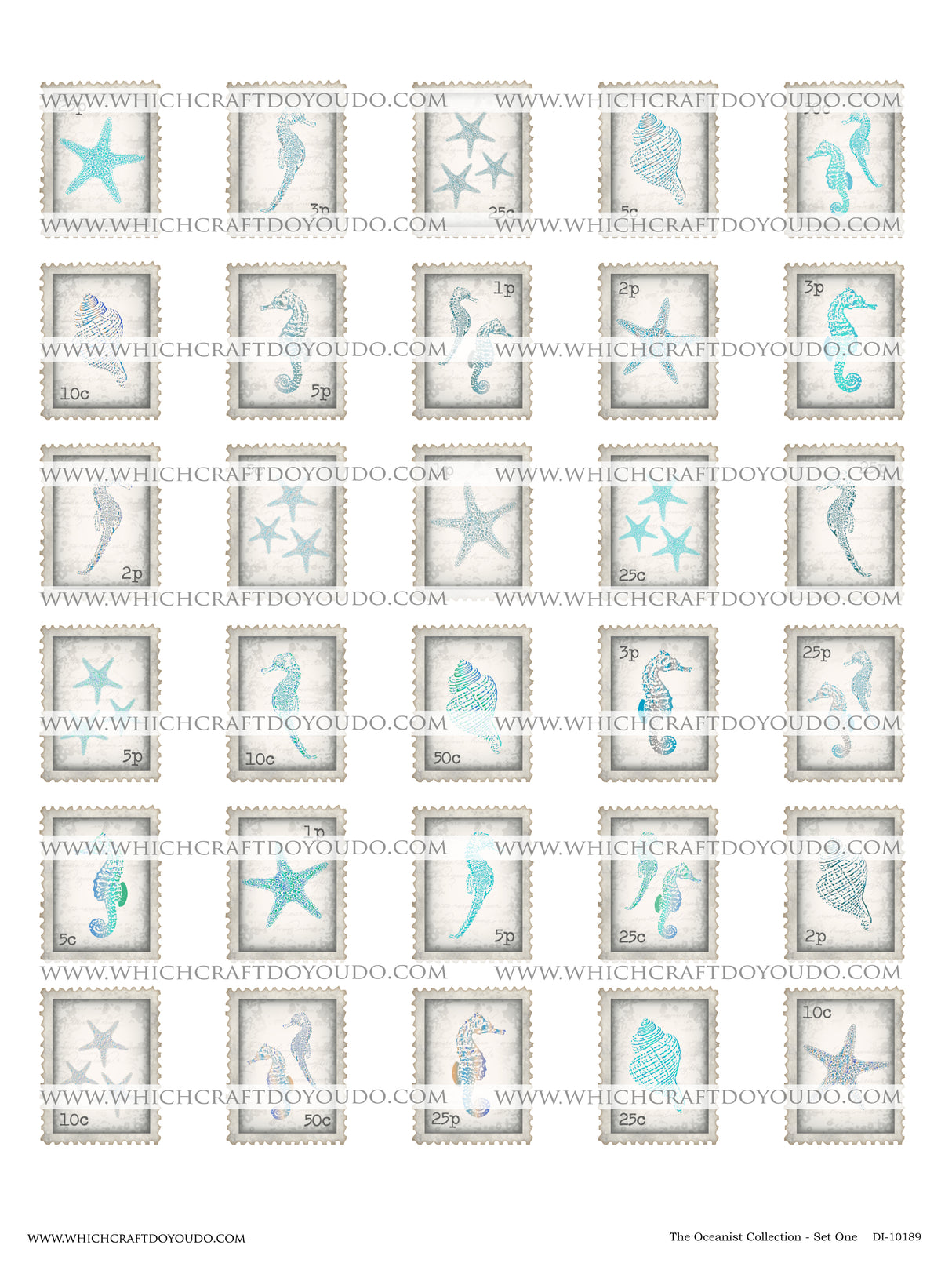 The Oceanist Collection - Set One - DI-10189 - Digital Download