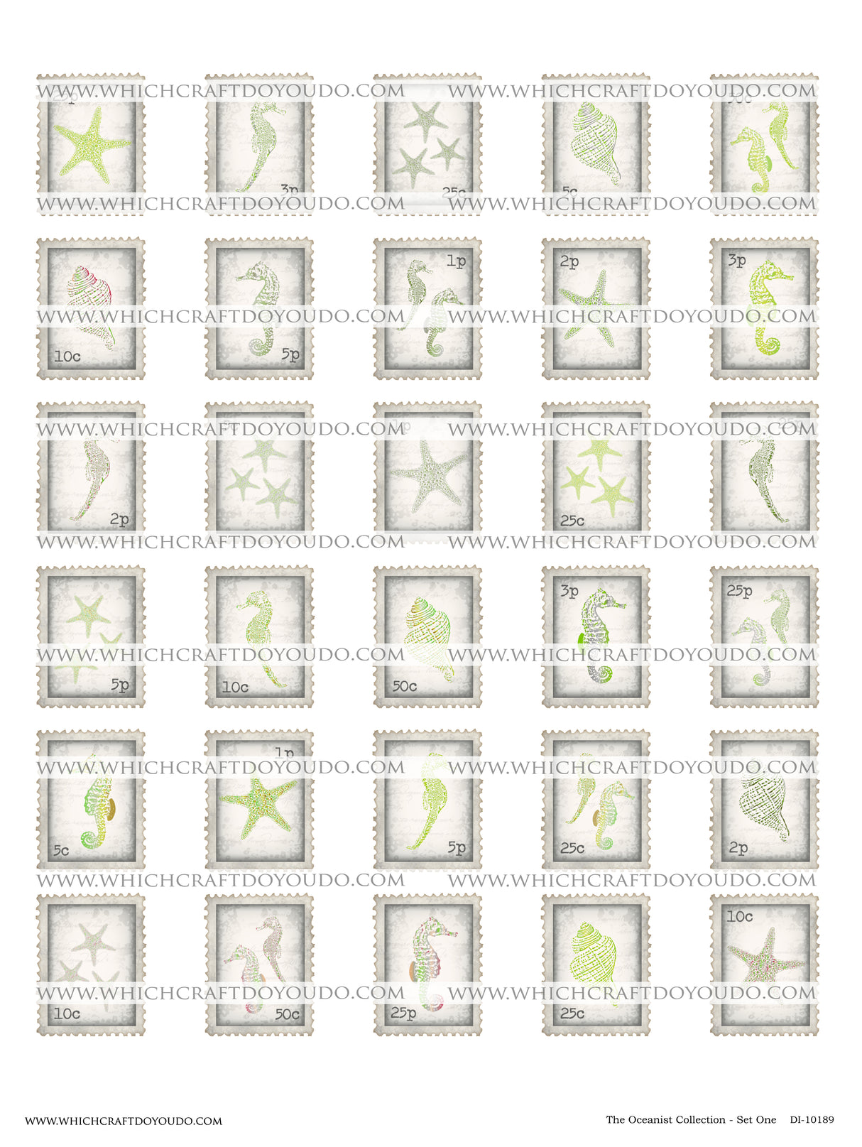The Oceanist Collection - Set One - DI-10189 - Digital Download