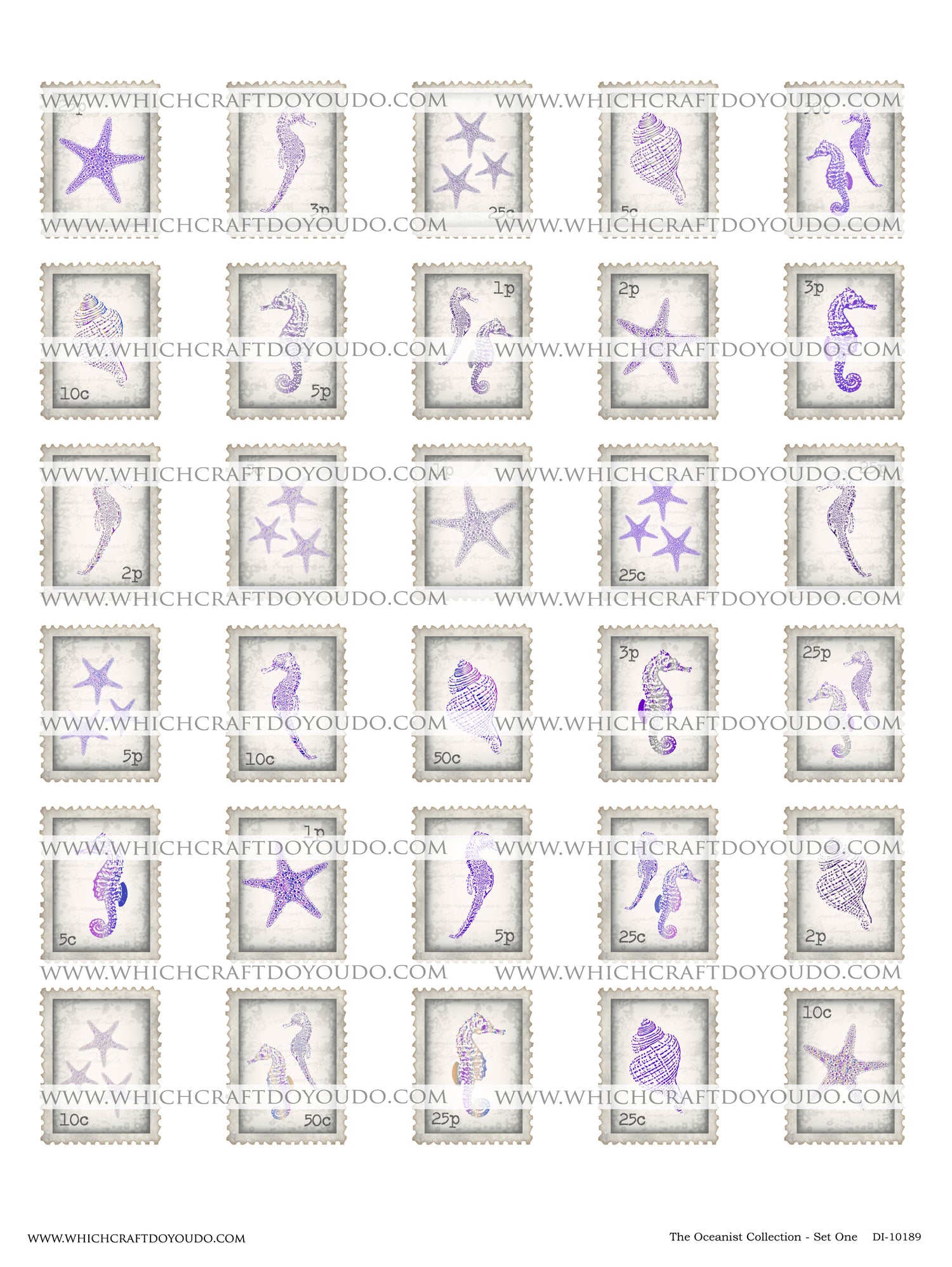 The Oceanist Collection - Set One - DI-10189 - Digital Download