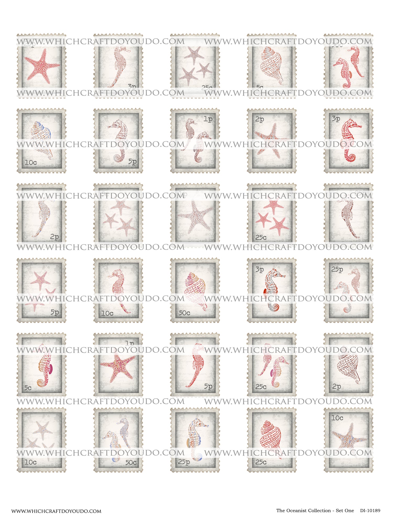 The Oceanist Collection - Set One - DI-10189 - Digital Download