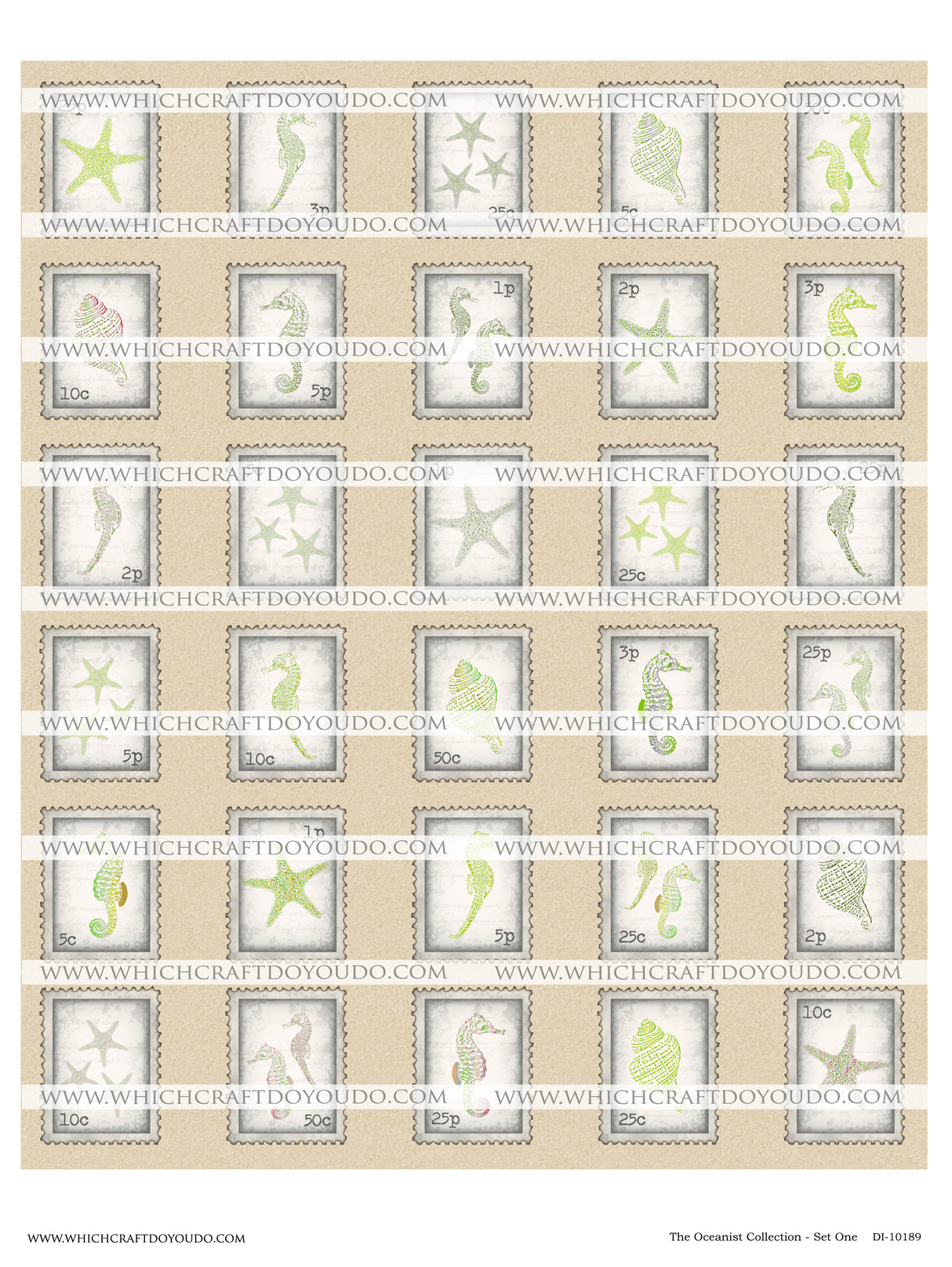The Oceanist Collection - Set One - DI-10189 - Digital Download